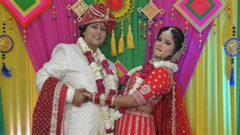 chaturbate lesbian couple|'Happy With Our Decision': Lesbian Couple's Gurugram Wedding .